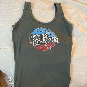 vintage harley davidson tank